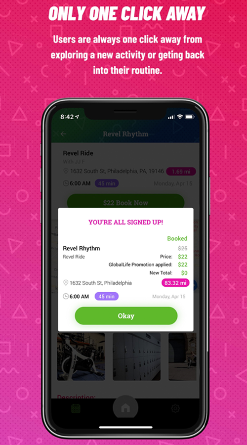 Globalfit Anywhere -  Health and Fitness App screenshot 6